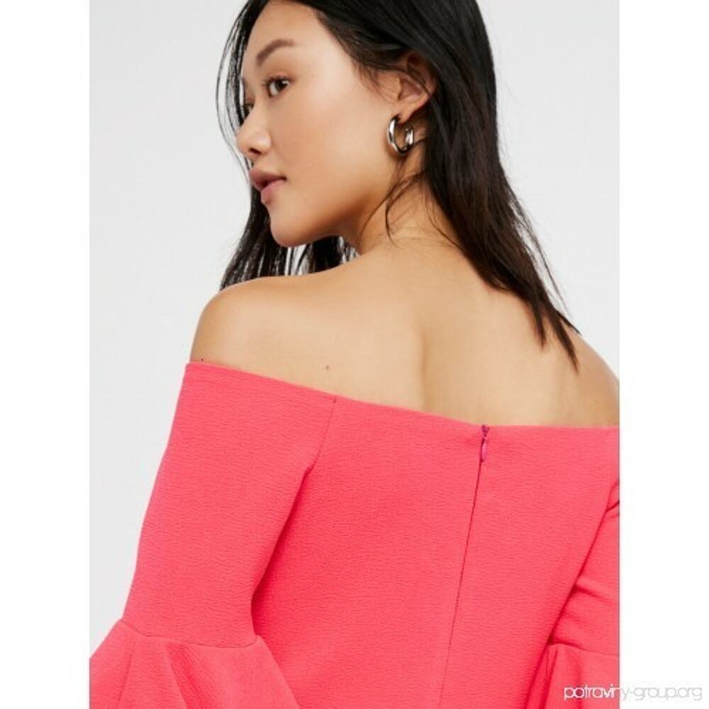 NEW Free People Backstage $154 Women's Pink Let's Dance Mini Dress XS - Picture 3 of 3